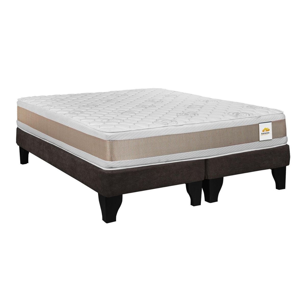INTERMUEBLES - Cama King Europea Dreams Chocolate