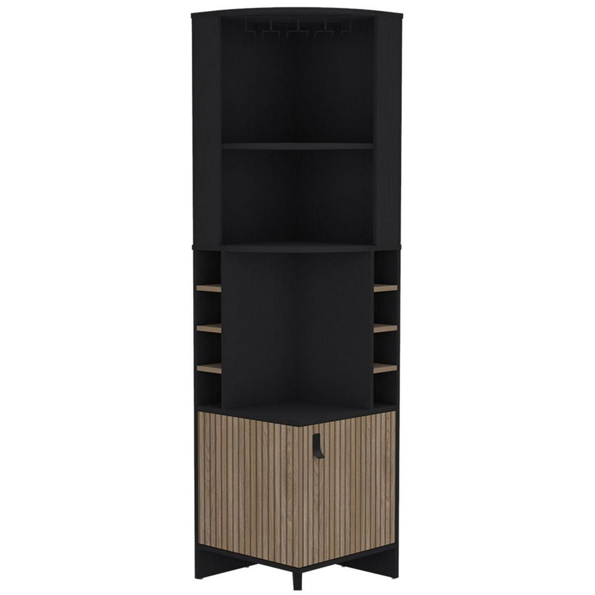 TUHOME - Bar Esquinero Funes 46.9x180x46.9 cm Wengue