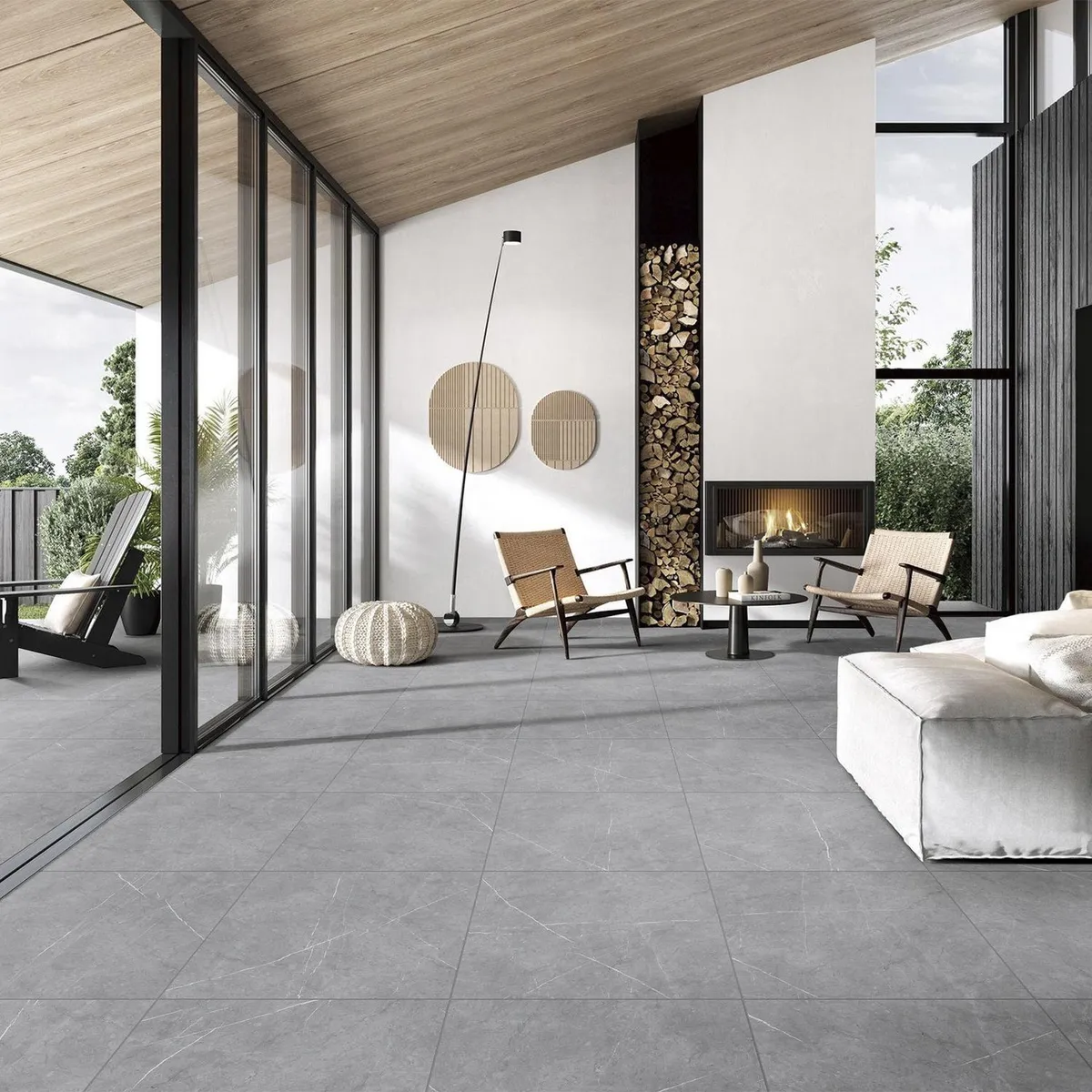KLIPEN - Porcelanato 60x60 cm Prestige Gris 1.44 m2
