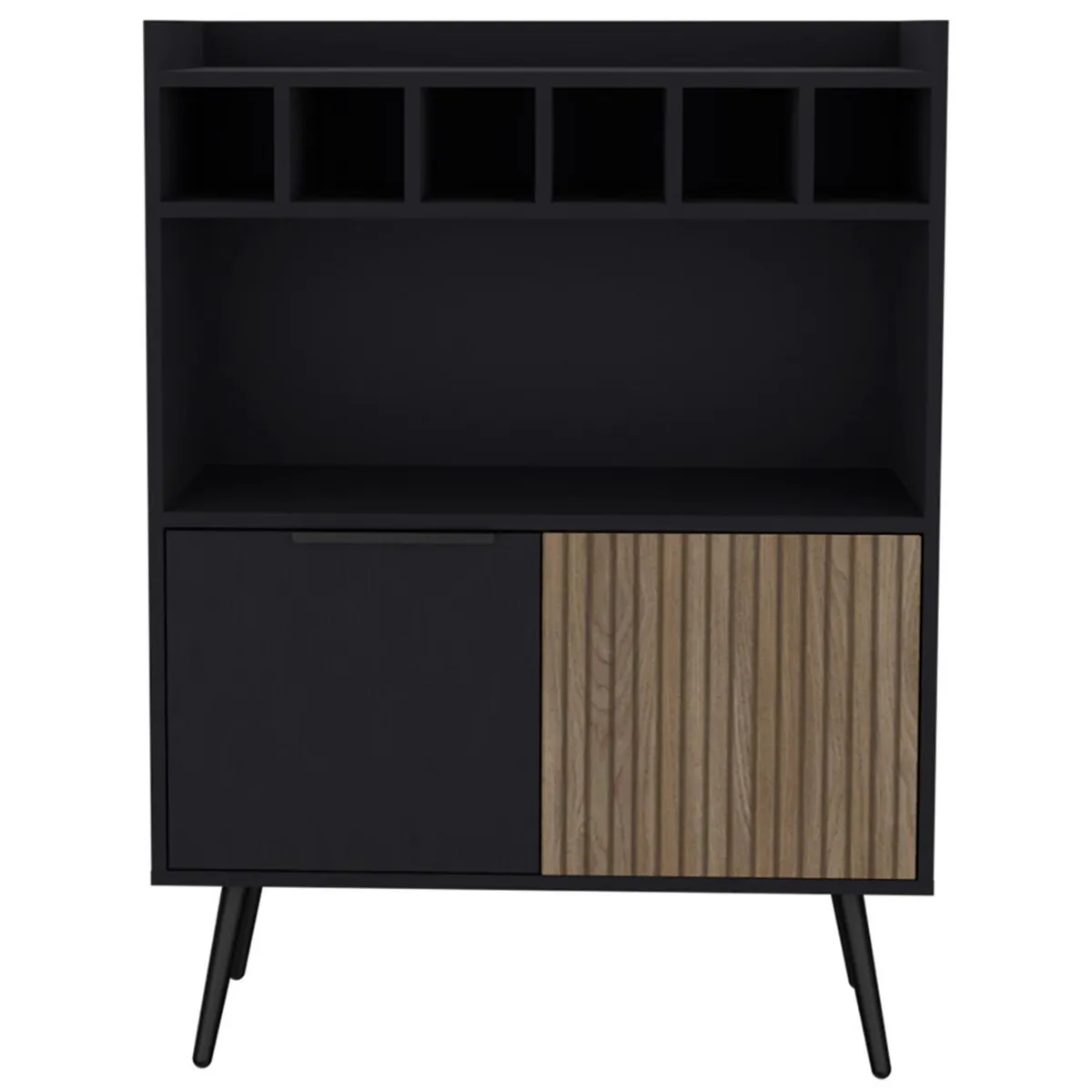 TUHOME - Bar Bajo Funes Eco 78.4x106.6x40 cm Wengue