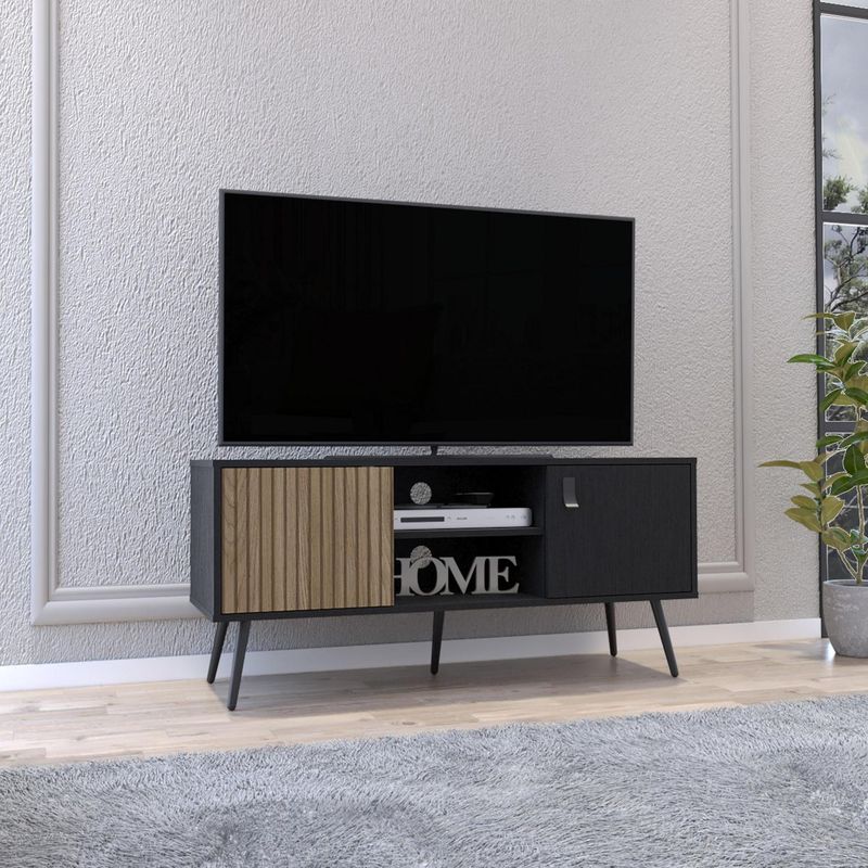 TUHOME - Rack TV 47 funes eco 120 wengue