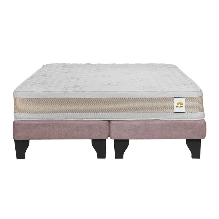 Cama King Europea Confort Gold Café