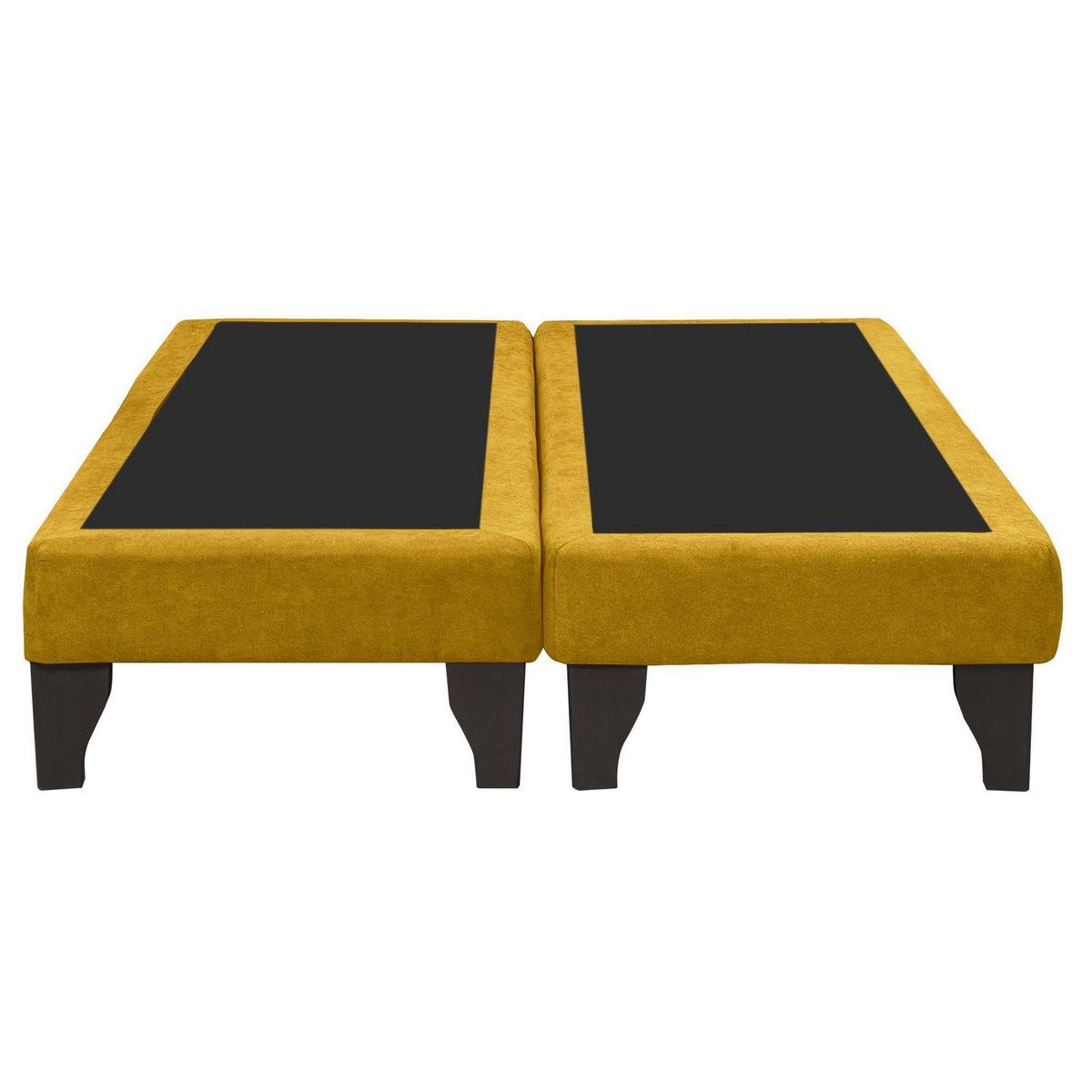 INTERMUEBLES - Base Dreams 2 pl tela Mostaza