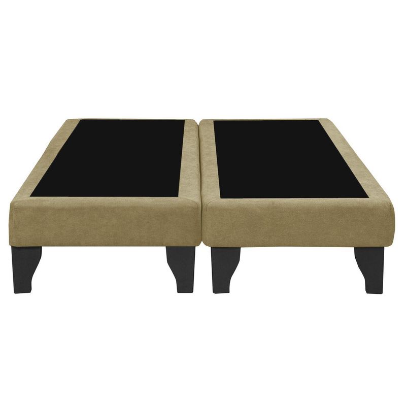 INTERMUEBLES - Base Dreams King tela Mostaza