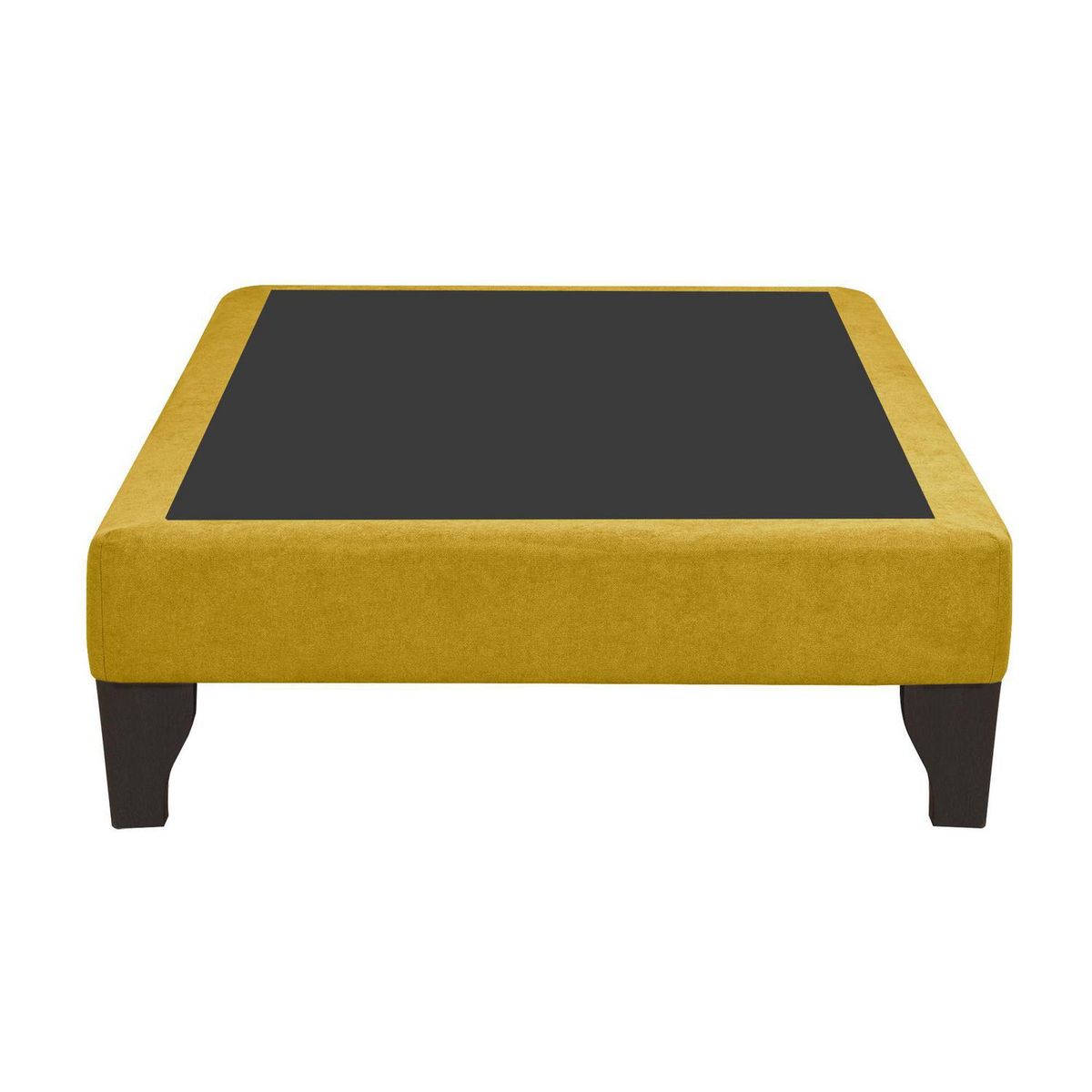 INTERMUEBLES - Base Dreams 1 1/2 pl tela Mostaza