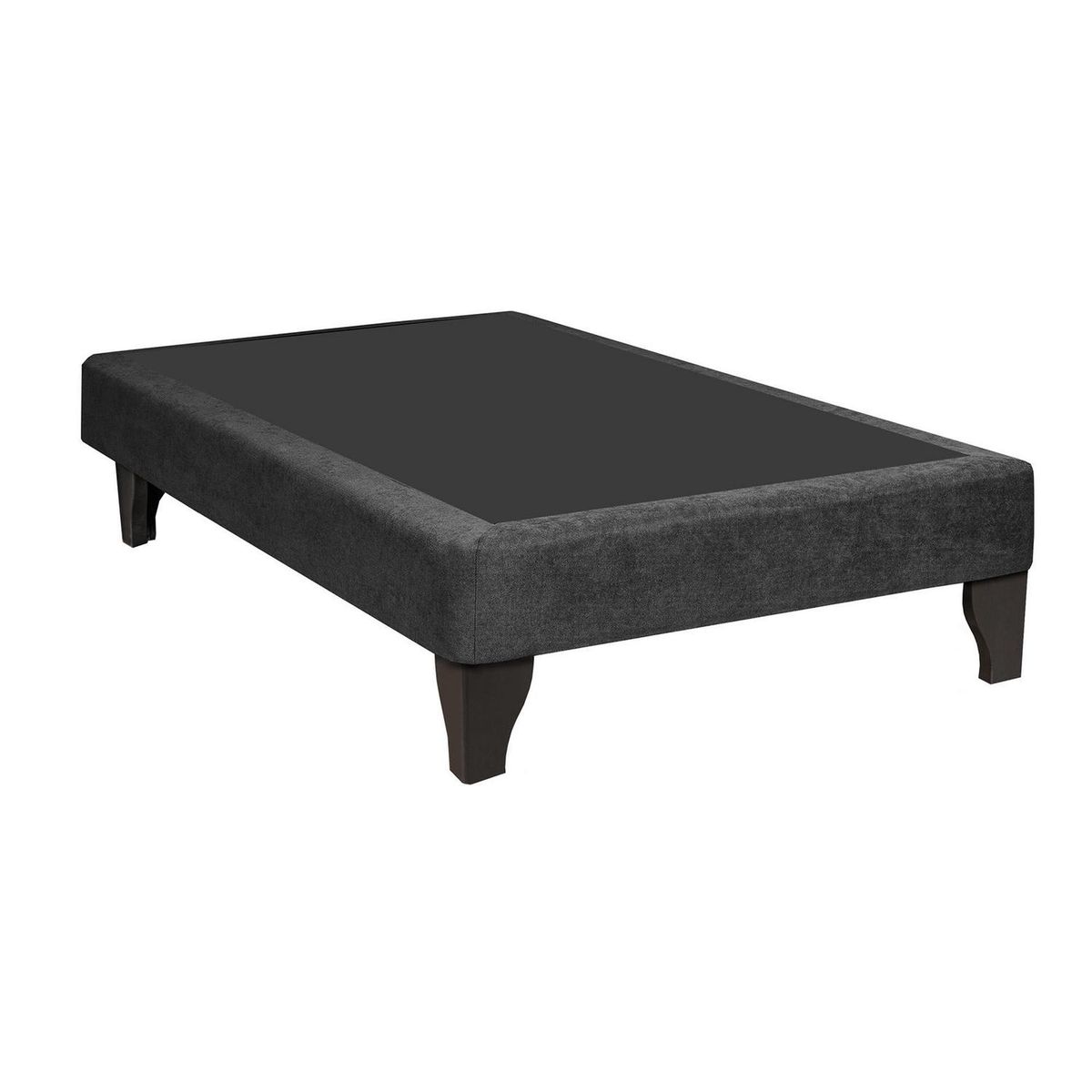 INTERMUEBLES - Base Dreams 1 1/2 pl tela Negro