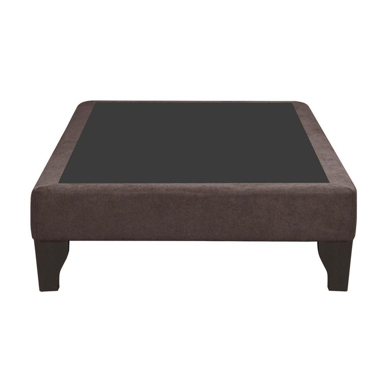 INTERMUEBLES Base Dreams 1 1/2 pl tela Chocolate