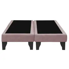 INTERMUEBLES - Base Dreams King tela Rosa