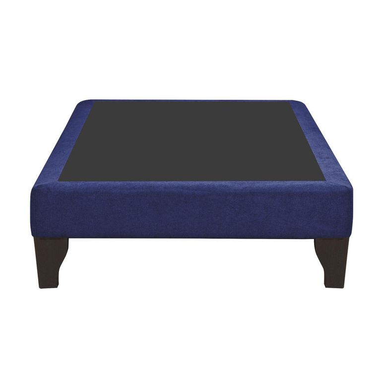INTERMUEBLES Base Dreams 1 1/2 pl tela Azul