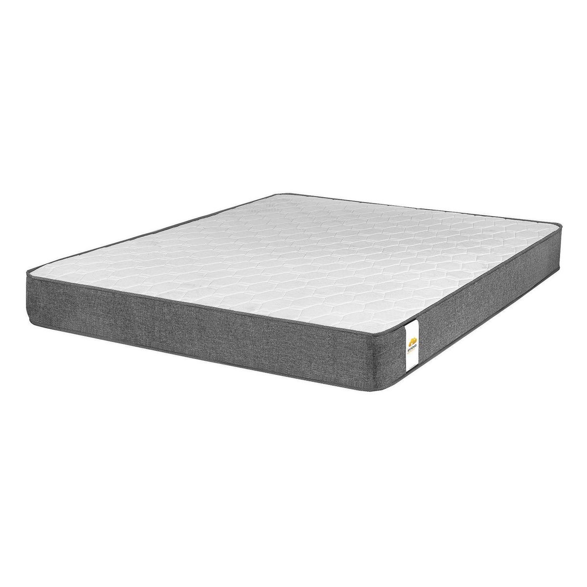 INTERMUEBLES - Colchón Comfor Silver King tela Gris