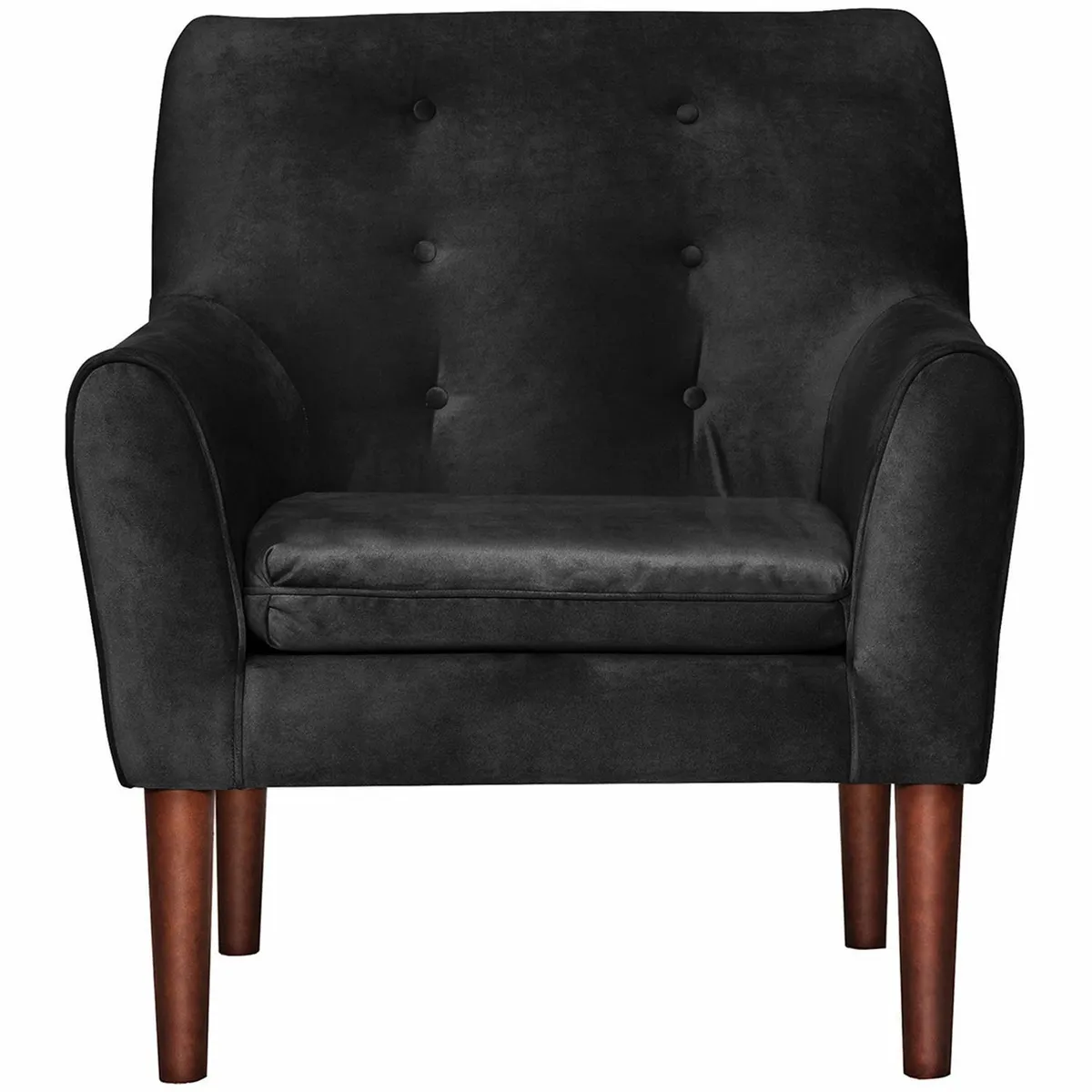 MASEL - Poltrona 1 cuerpo MUPOBEFE50 78x98x70 cm Negro