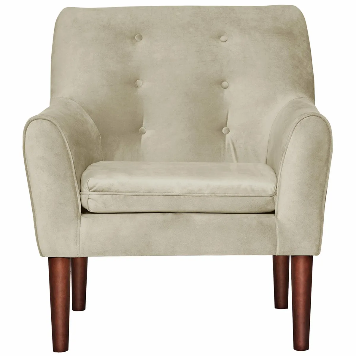 MASEL - Poltrona 1 cuerpo MUPOBEFE72 78x98x70 cm Beige