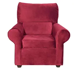 MASEL - Sillón 1 cuerpo MUSIBE1C19 90x100x95 cm Burdeo