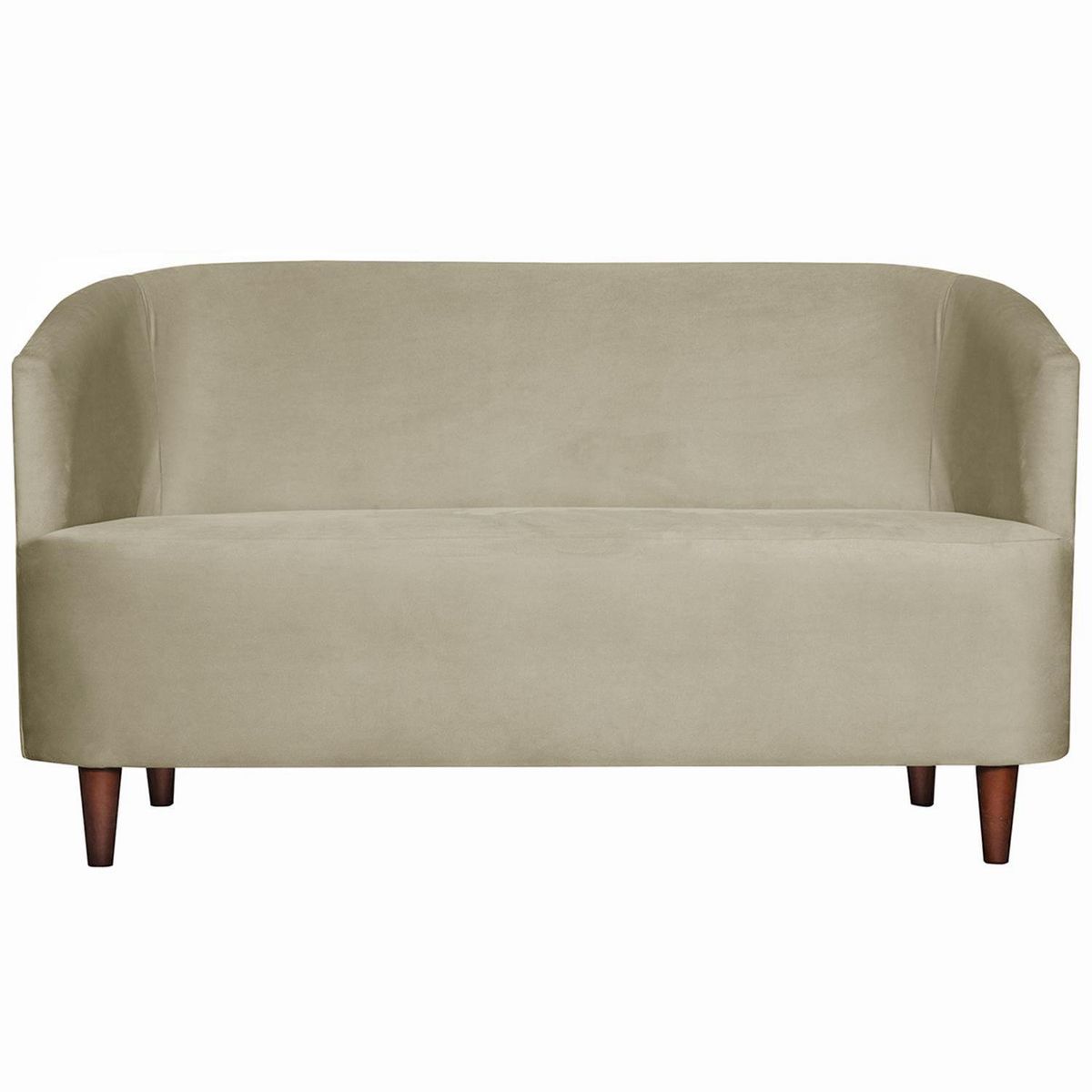 MASEL - Sofá 2 cuerpos MSOOSF2C72 160x70x80 cm Beige