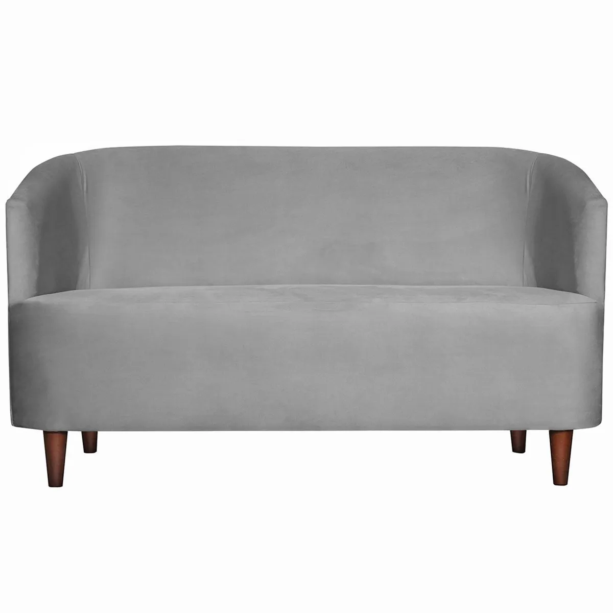 MASEL - Sofá 2 cuerpos MSOOSF2C52 160x70x80 cm Gris