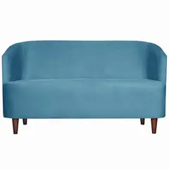 MASEL - Sofá 2 cuerpos MSOOSF2C29 160x70x80 cm Turquesa