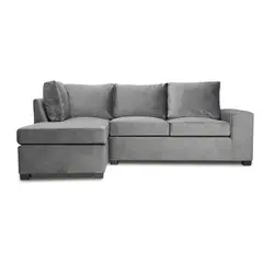 INNOVAMUEBLES - Sofá Seccional 3 cuerpos MINI SENNA 243x92x160 cm Gris