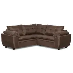 INNOVAMUEBLES - Sofá Seccional 5 cuerpos LIVERPOOL 204x74x194 cm Chocolate