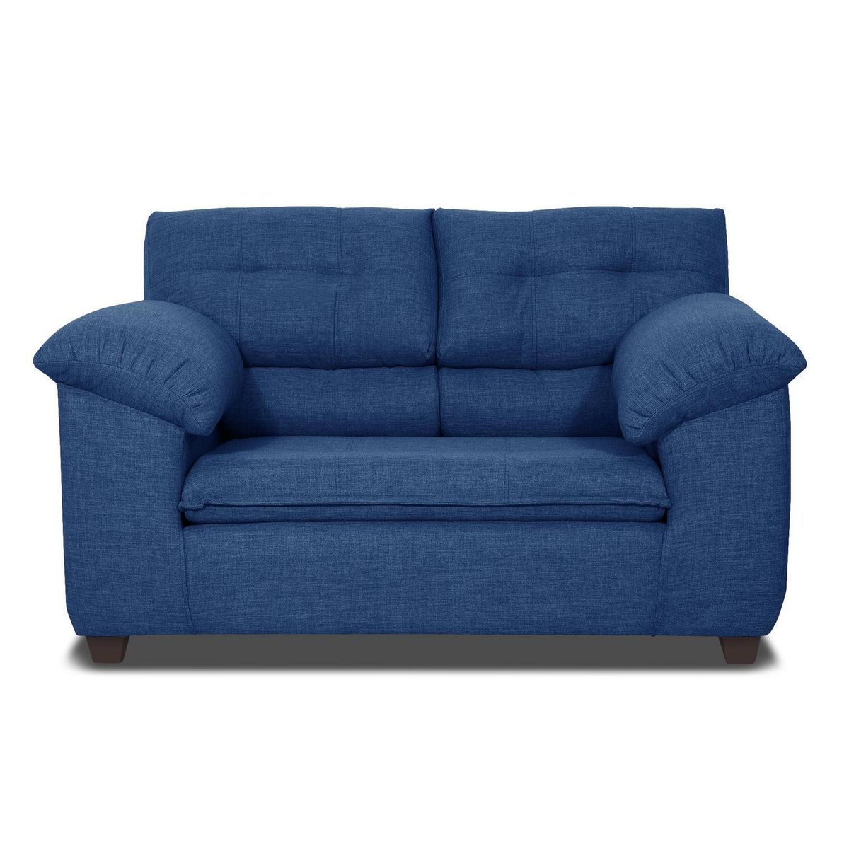 INTERMUEBLES - Sofá 2 cuerpos LIVERPOOL 154x97x85 cm Azul