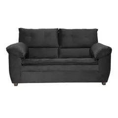 INNOVAMUEBLES - Sofá 2 cuerpos LIVERPOOL 154x97x85 cm Negro