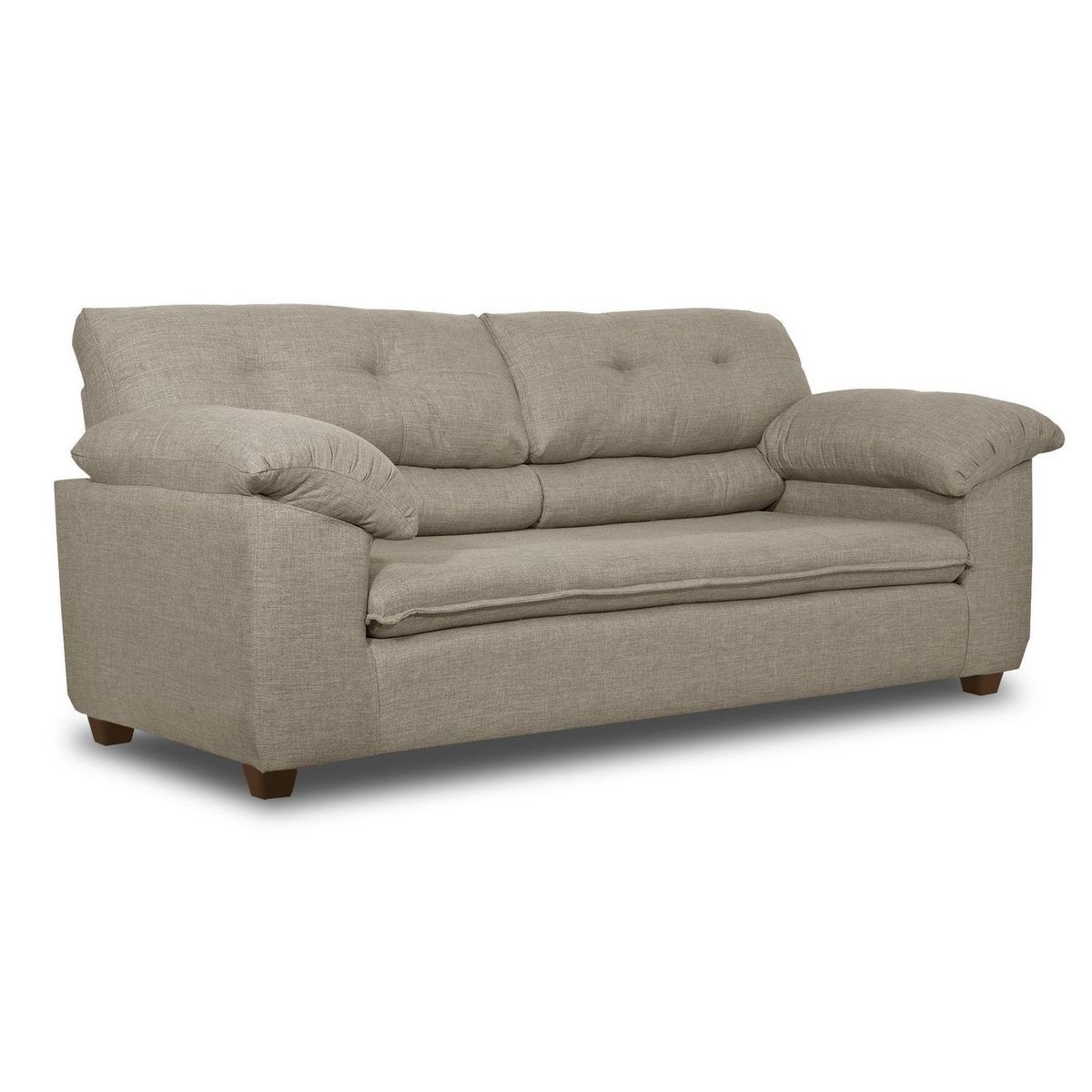 INTERMUEBLES - Sofá 3 cuerpos LIVERPOOL 215x97x85 cm Beige