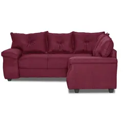 INNOVAMUEBLES - Sofá Seccional 5 cuerpos FORTALEZA 210x75x203 cm Burdeo