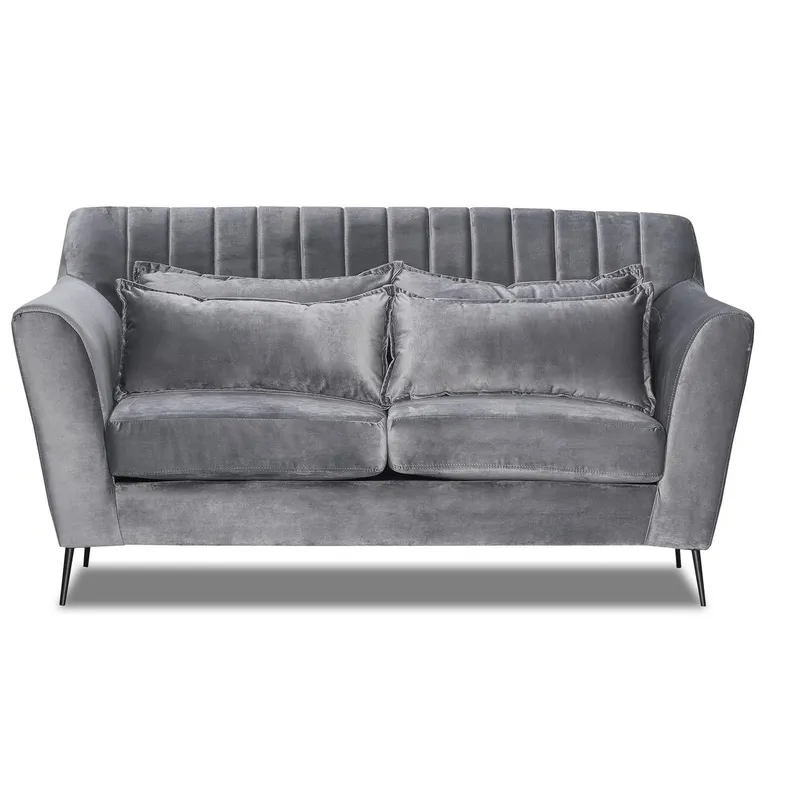 INNOVAMUEBLES - Sofá 2 cuerpos FENIX 186x100x88 cm Gris