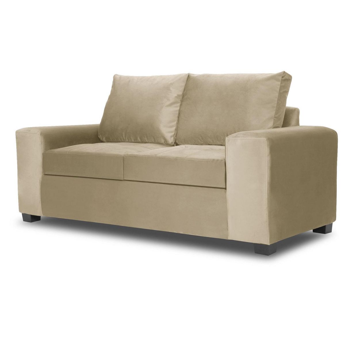 INTERMUEBLES - Sofá 2 cuerpos SENNA 192x94x82 cm Beige