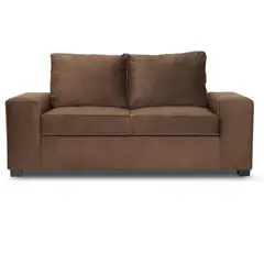 INNOVAMUEBLES - Sofá 2 cuerpos SENNA 192x94x82 cm Chocolate