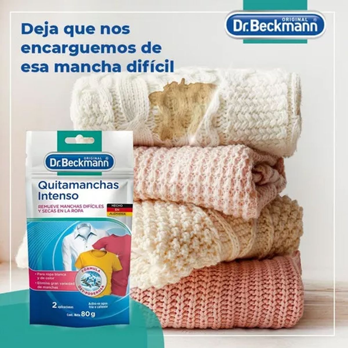 DR. BECKMANN - Quitamanchas intenso 80 gr.