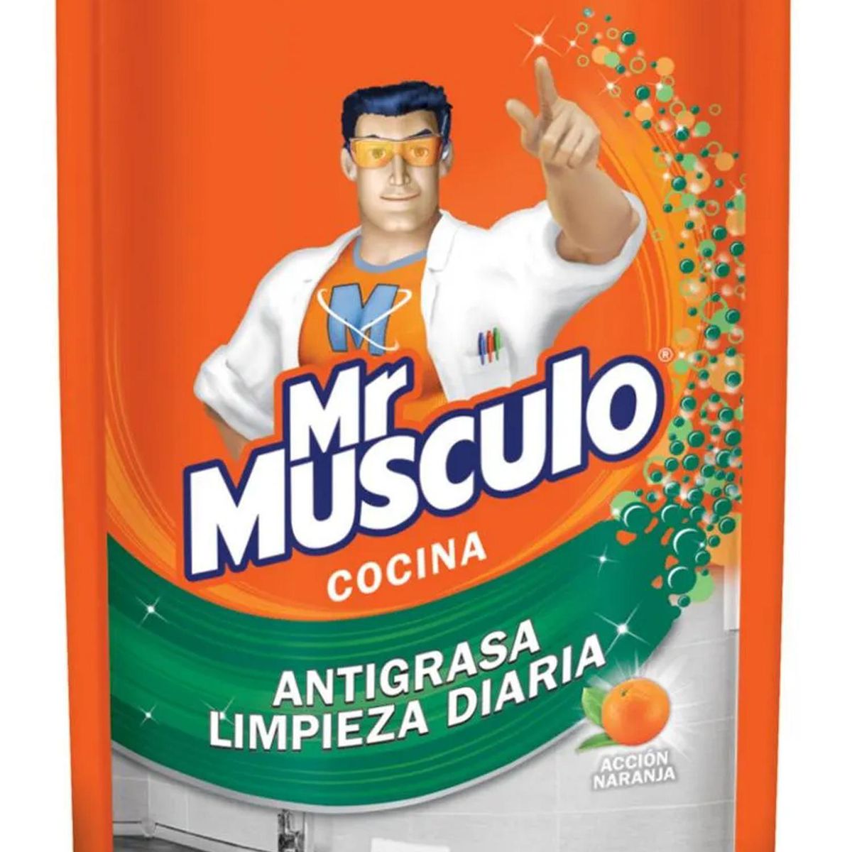 MR MUSCULO - Antigrasa Recarga 450 cc.