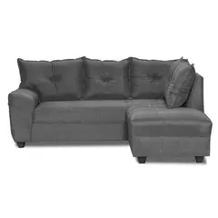 INTERMUEBLES - Sofá Seccional 4 cuerpos AUSTRALIA 198x93x175 cm Gris