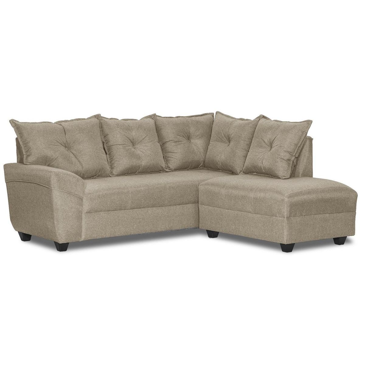 INTERMUEBLES - Sofá Seccional 4 cuerpos AUSTRALIA 198x93x175 cm Beige