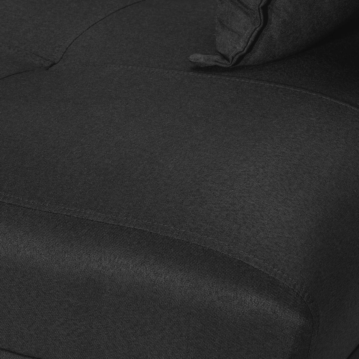 INTERMUEBLES - Sofá Seccional 4 cuerpos AUSTRALIA 198x93x175 cm Negro