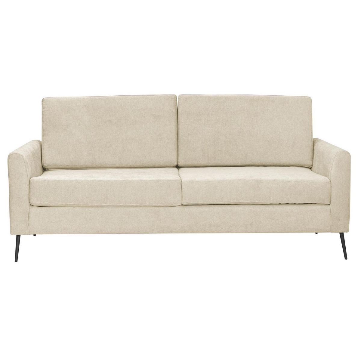 INTERMUEBLES - Sofá 2 cuerpos WASHINGTON 190x85x88 cm Beige