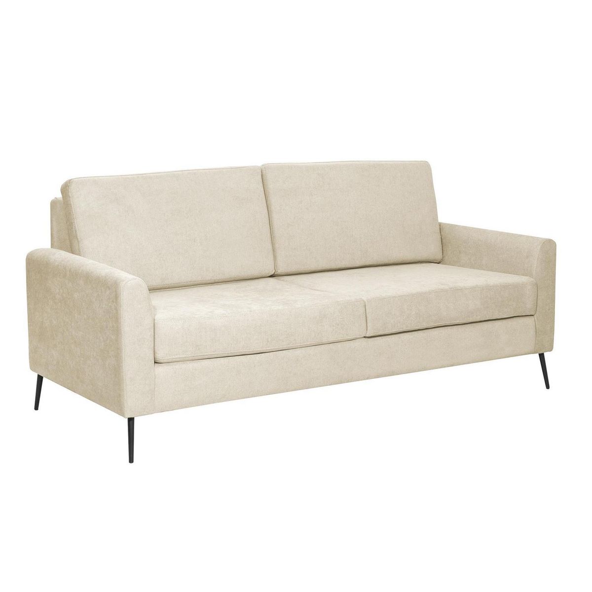 INTERMUEBLES - Sofá 2 cuerpos WASHINGTON 190x85x88 cm Beige