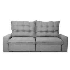 INNOVAMUEBLES - Sofá 2 cuerpos MAGESTIC 250x105x121 cm Gris claro