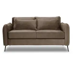 INNOVAMUEBLES - Sofá 2 cuerpos ITALIA 162x85x93 cm Chocolate