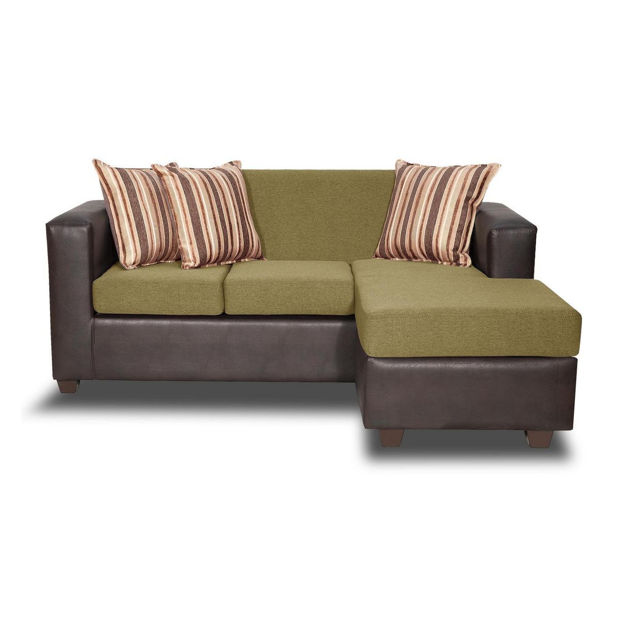 INTERMUEBLES - Sofá Seccional 4 cuerpos INVICTUS 186x87x140 cm Oro