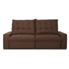 INNOVAMUEBLES - Sofá 2 cuerpos MAGESTIC 250x105x121 cm Chocolate