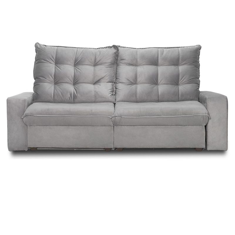 INNOVAMUEBLES - Sofá 2 cuerpos MAGESTIC 250x105x121 cm Gris
