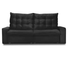 INNOVAMUEBLES - Sofá 2 cuerpos MAGESTIC 250x105x121 cm Negro