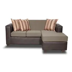 INNOVAMUEBLES - Sofá Seccional 4 cuerpos INVICTUS 186x87x140 cm Beige