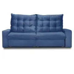 INNOVAMUEBLES - Sofá 2 cuerpos MAGESTIC 250x105x121 cm Azul
