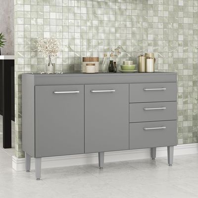 Imagen 2 del producto Mueble De Cocina Base New Opie Grafito 120 cm