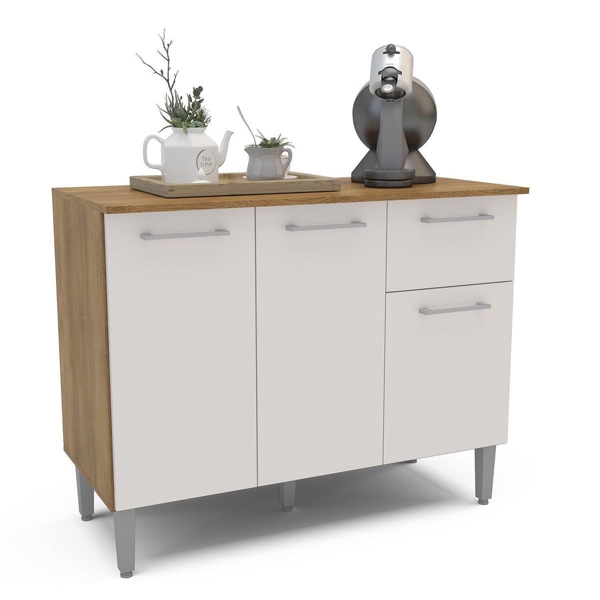 VEKKAHOME - Mueble Base New Evandro 104,5x83,5x49,5 cm