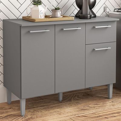 Imagen 2 del producto Mueble De Cocina Base New Evandro 104,5x83,5x49,5 cm Grafito