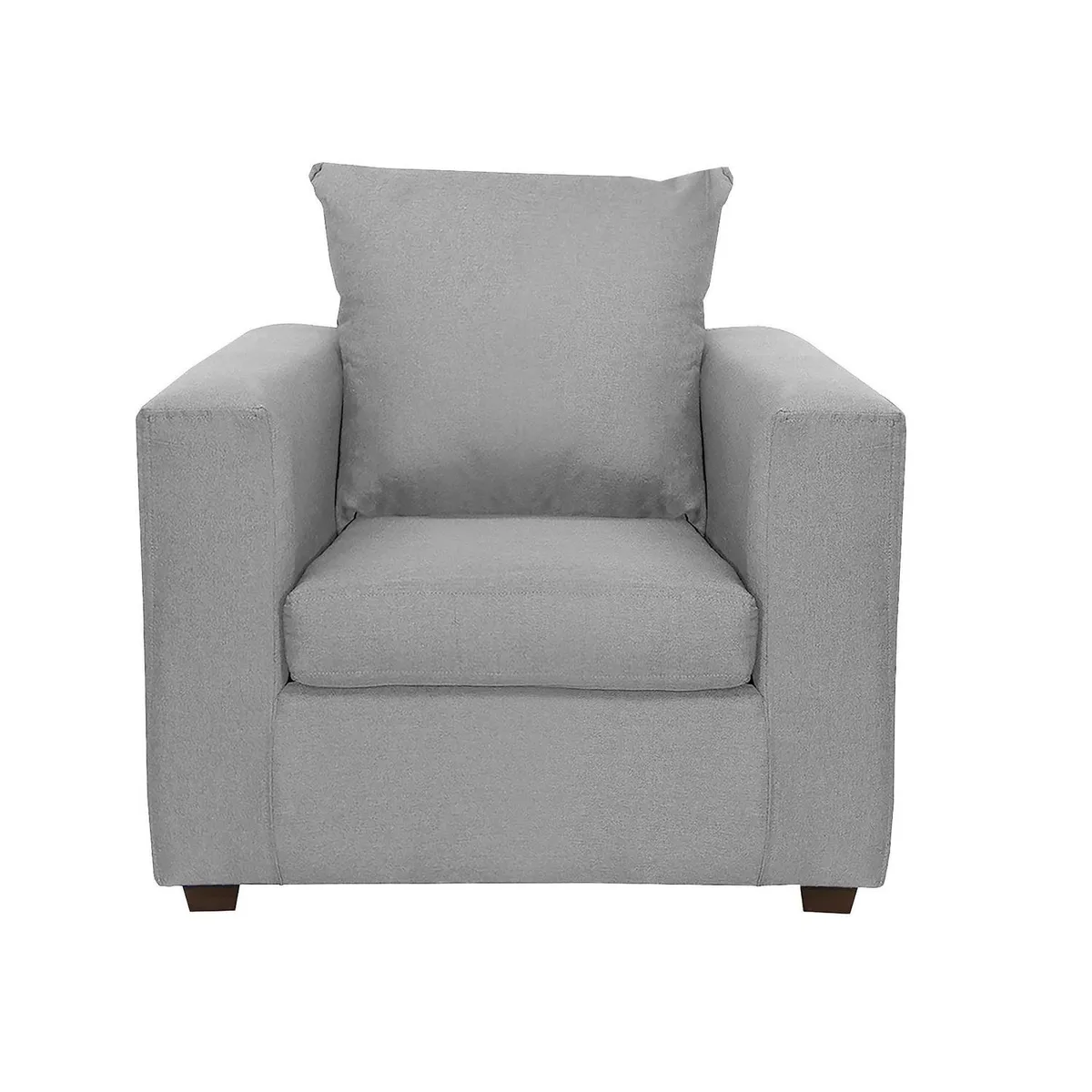 INTERMUEBLES - Living 3 cuerpos MARCO 186x94x80 cm Gris claro