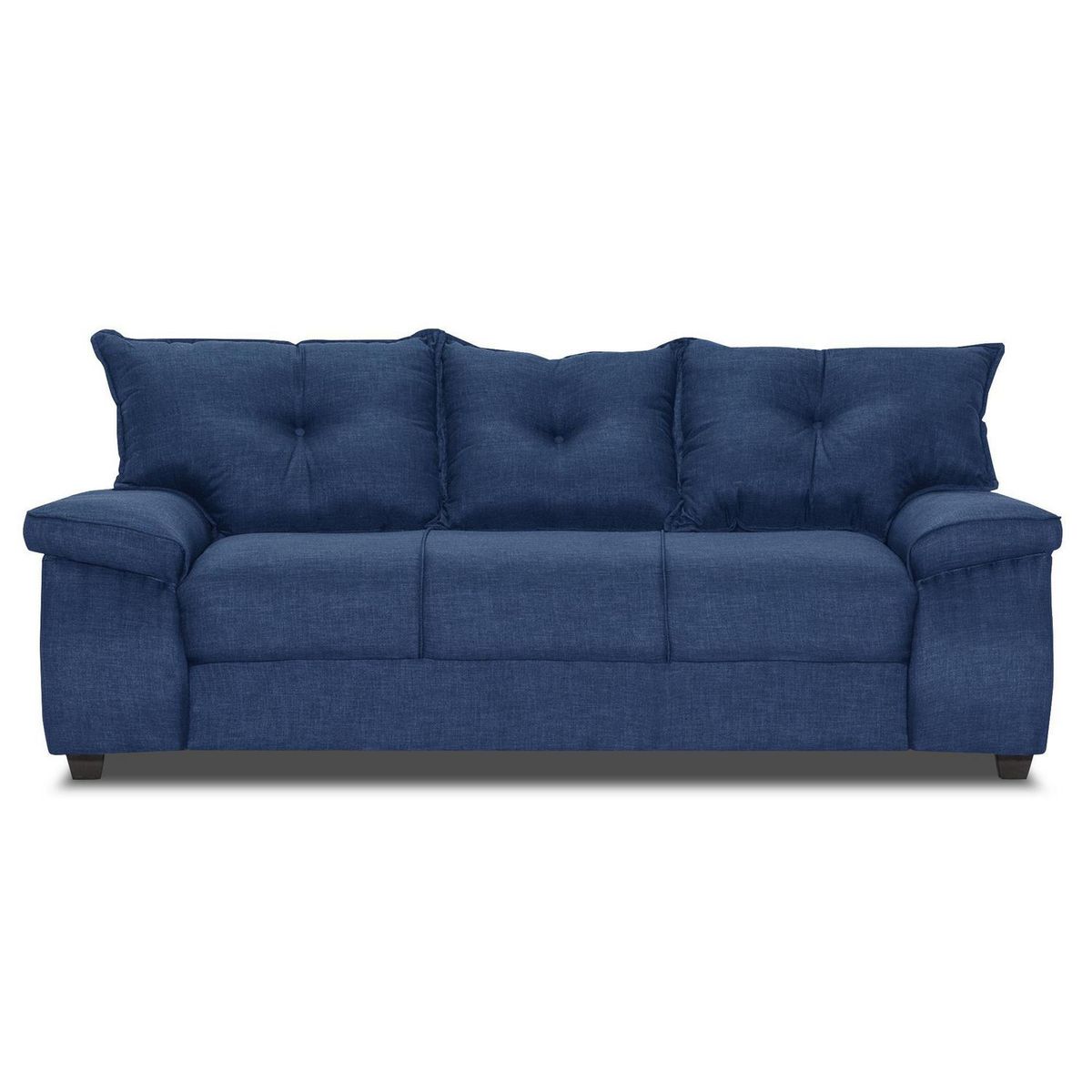 INTERMUEBLES - Living 5 cuerpos FORTALEZA 210x90x80 cm Azul