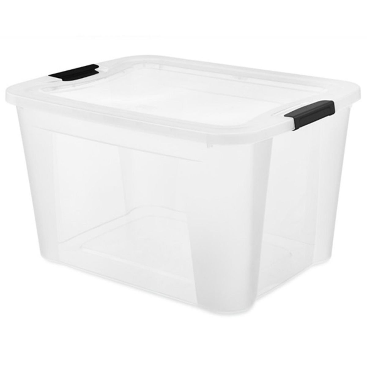 JUST HOME COLLECTION - Caja Ultraforte 47.4x45.7x77.5 cm 120 l Transparente